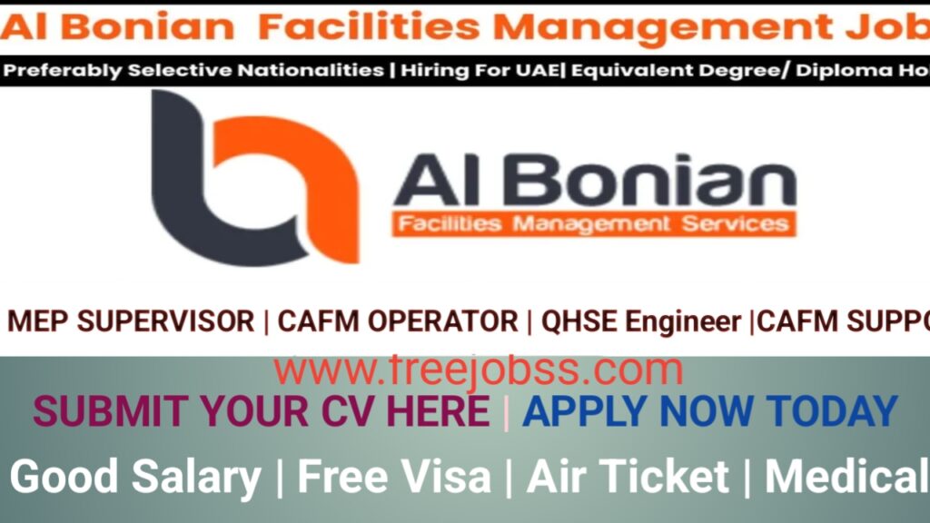 Al Bonian FM | Job Vacancies 2024 Apply online today