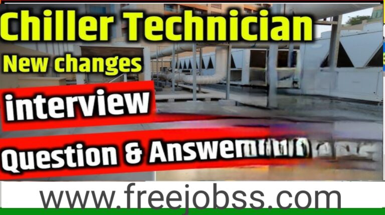 Chiller Technician Role: Responsibilities and Education Details